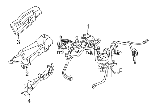 2012 Scion iQ Wiring Harness, Electrical Components Fuse & Relay Box Diagram for 82741-74020