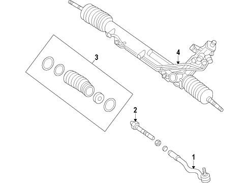 2016 BMW X5 P/S Pump & Hoses, Steering Gear & Linkage 2Nd Part Adaptive Drive Expansion Hose Diagram for 32416851279