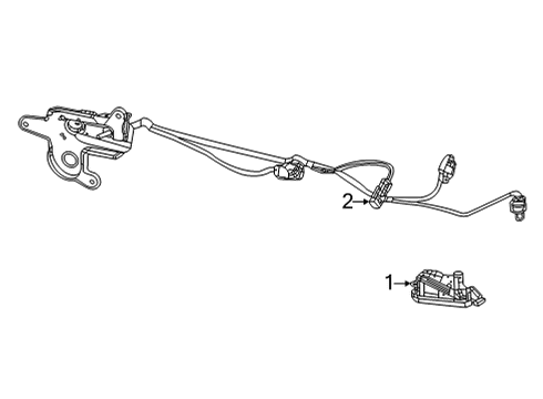 2021 Jeep Grand Cherokee L Bulbs Lamp Assembly-Fr Fog Diagram for 68447904AC