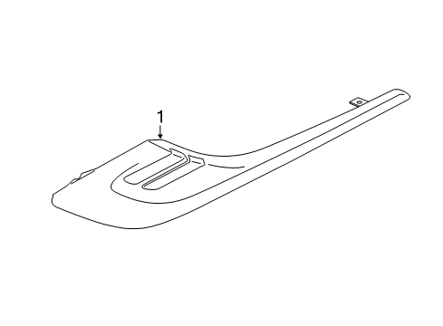 2015 BMW Z4 Side Repeater Lamps Additional Turn Indicator Lamp, Left Diagram for 63137303243