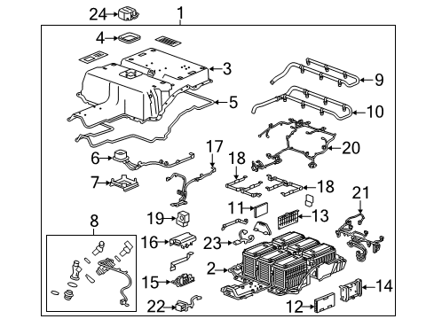 2015 Chevrolet Spark Battery Cable Asm-Battery Negative Diagram for 95185332