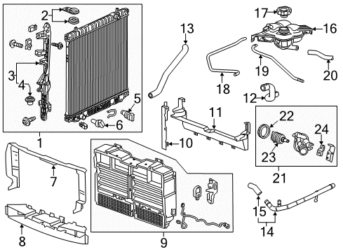 2019 GMC Canyon Powertrain Control SENSOR ASM-NOX (POSN 1) Diagram for 24000395