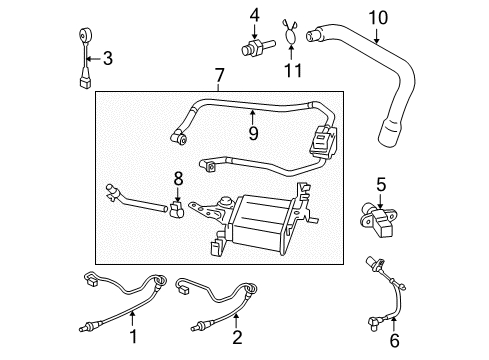 2006 Toyota Corolla Powertrain Control ECM Diagram for 89661-02K62