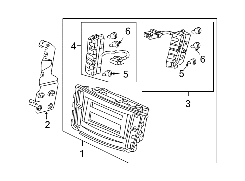 2007 Acura TL Cluster & Switches, Instrument Panel Bulb, Neo-Wedge (8V 120Ma) Diagram for 39054-SEP-A01