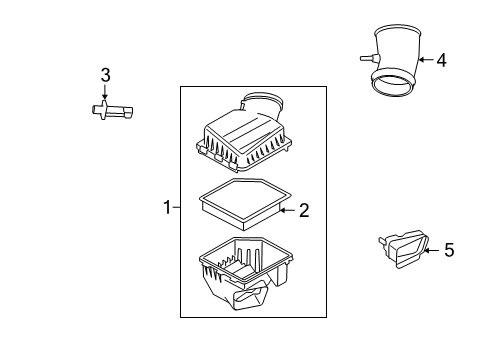 2009 Ford Mustang Powertrain Control Hose Diagram for 7R3Z-9B659-AA