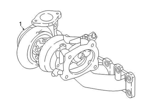 2021 Hyundai Santa Fe Exhaust Manifold MODULE ASSY - WCC Diagram for 28510-2SDY0