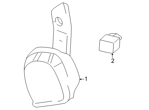 1986 Chevrolet Astro Horn Relay Asm Diagram for 344813