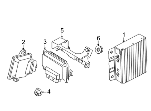 2020 Nissan Altima Electrical Components Module Assy-Vtc Control Diagram for 237F0-5NA1A