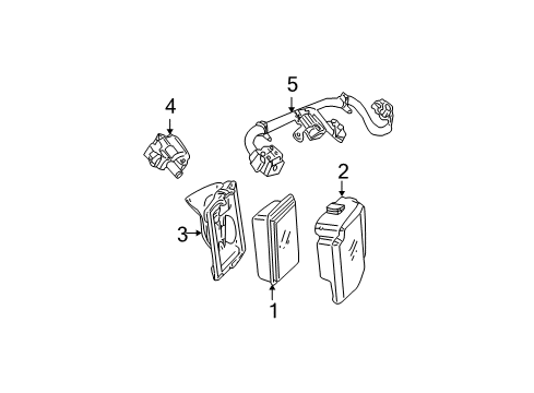 2001 Chevrolet Suburban 2500 Ignition System Harness Diagram for 12601825