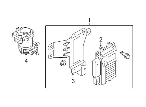 2016 Kia Optima Electrical Components Oil Pump Control Unit Diagram for 461513D120