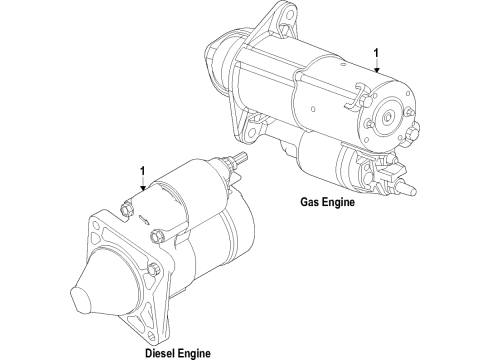 Diagram for 2014 Chevrolet Cruze Starter