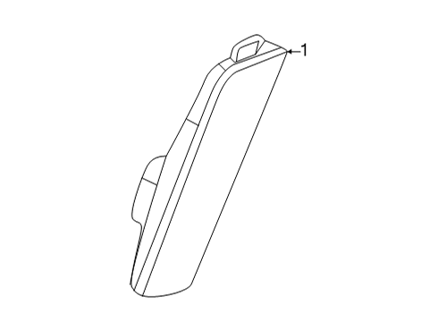 2021 Buick Envision Side Marker Lamps LAMP ASM-FRT SI MKR Diagram for 39107153