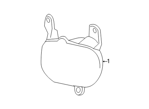 2019 Jeep Renegade Backup Lamps Lamp-Backup Diagram for 68439879AA