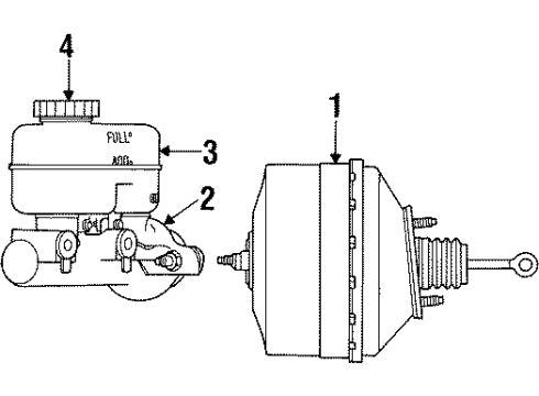 1998 Dodge Viper Hydraulic System Valve-Proportioning Diagram for 4848532AB