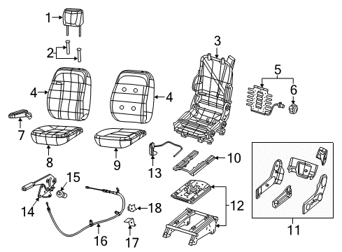 2014 Ram ProMaster 1500 Switches Switch-Instrument Panel Diagram for 5MK27JXWAA