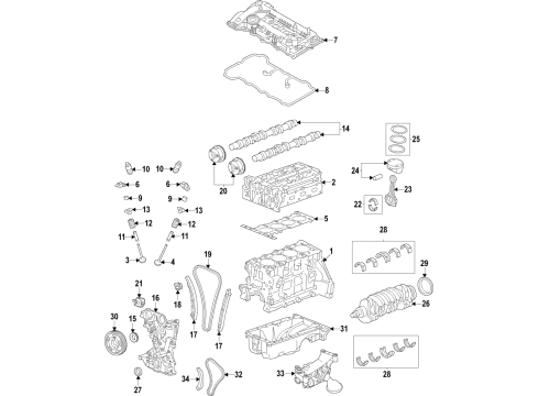 2021 Genesis GV80 Automatic Transmission Cap-Sealing Diagram for 1573418000