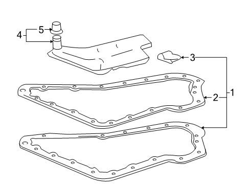 Diagram for 2007 Pontiac G5 Automatic Transmission, Maintenance