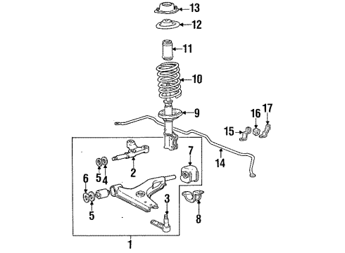  Nut-Lock Diagram for 13251-10003