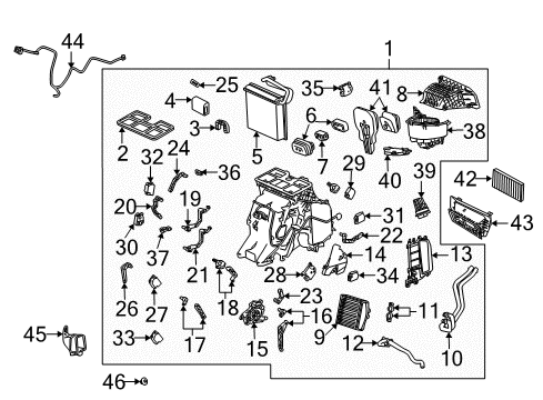 2006 Saab 9-3 Air Conditioner Resistor Diagram for 90512510