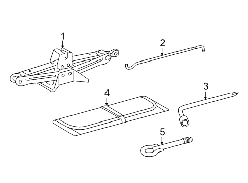 2016 Scion iM Jack & Components Tow Hook Diagram for 51960-12100