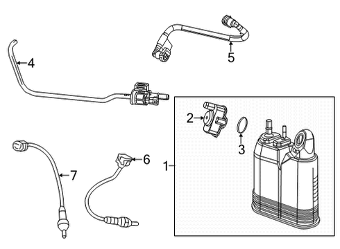 2021 Jeep Grand Cherokee L Powertrain Control PURGE Diagram for 68450944AB