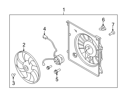2009 Kia Borrego Cooling System, Radiator, Water Pump, Cooling Fan Resistor Diagram for 253852J300