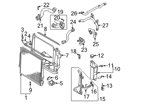 2004 BMW X5 Powertrain Control Engine Control Module Diagram for 12147568420