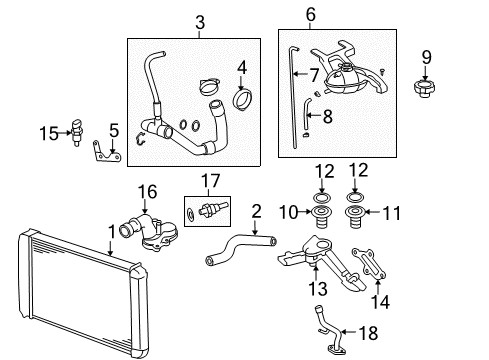 2008 GMC Savana 3500 Powertrain Control Oxygen Sensor Diagram for 12599866