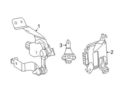 2015 Lexus NX300h Ride Control Computer, Absorber Control Diagram for 89243-78020