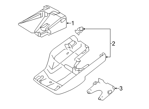 2016 Lexus NX200t Lane Departure Warning SENSOR, BLIND SPOT M Diagram for 88162-78011