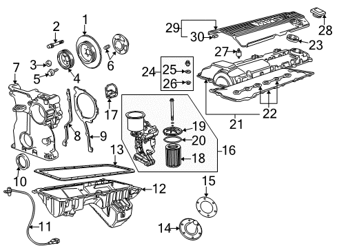 1998 BMW Z3 Powertrain Control Oxygen Sensor Rear Diagram for 11781743996