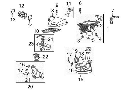 2015 Honda Crosstour Powertrain Control Sensor, Oxygen Diagram for 36532-5J0-A01