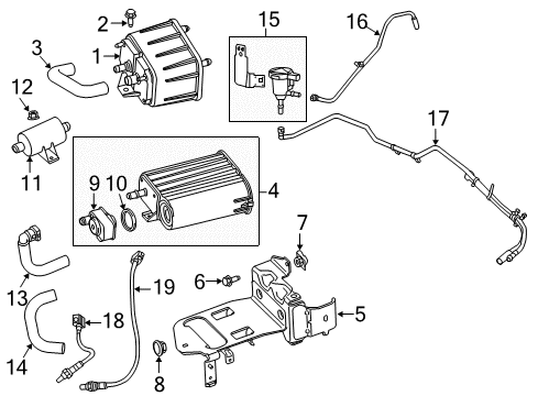 2015 Ram 2500 Powertrain Control Powertrain Control Module Diagram for 68331214AA