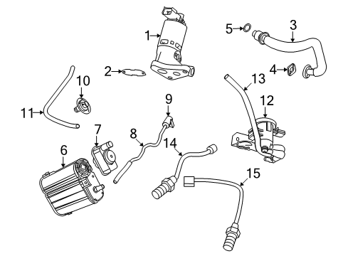 2010 Dodge Dakota Powertrain Control Electrical Powertrain Control Module Diagram for 5150499AB
