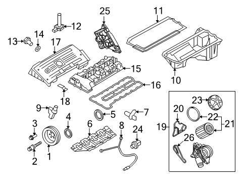 2009 BMW 335i xDrive Filters O-Ring Diagram for 11427548322