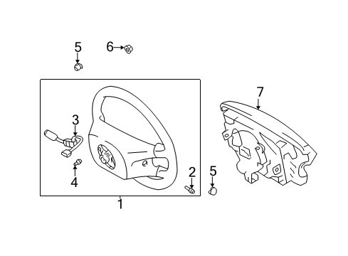 2001 Toyota Tundra Cruise Control System Actuator Assy, Cruise Control Diagram for 88200-0C010