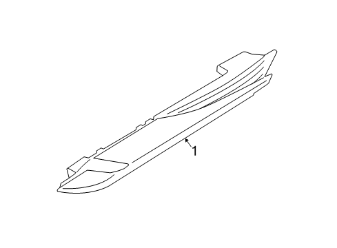 2013 BMW M6 Signal Lamps Ornam.Grille/Auxiliary.Turn Signal, Front Left Diagram for 51138050519