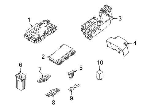 2008 Saturn Astra Fuse & Relay Fuse Diagram for 13133865