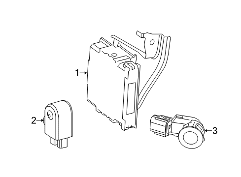 2016 Toyota RAV4 Electrical Components Computer Diagram for 89340-0R040