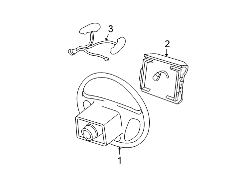 2006 Ford Freestar Cruise Control System Cruise Servo Diagram for 6F2Z-9C735-AA