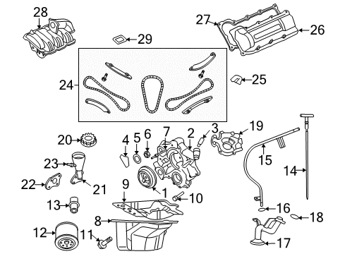 2007 Dodge Ram 1500 Intake Manifold Indicator-Engine Oil Level Diagram for 53021026AH