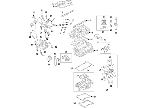 2019 BMW M850i xDrive Engine Parts, Mounts, Cylinder Head & Valves, Camshaft & Timing, Variable Valve Timing, Oil Cooler, Oil Pan, Oil Pump, Crankshaft & Bearings, Pistons, Rings & Bearings Coolant Line, Heat Exchanger-Pump Diagram for 11538602265