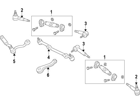 2014 Ford F-250 Super Duty P/S Pump & Hoses, Steering Gear & Linkage Power Steering Pressure Hose Diagram for BC3Z-3A719-N