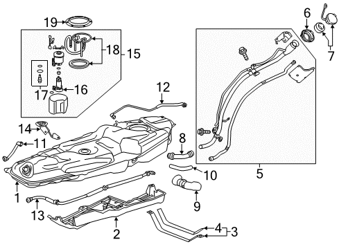 2016 Toyota RAV4 Fuel Injection Plate Diagram for 77024-0R010