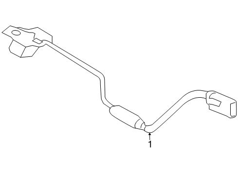 2013 Hyundai Tucson Electrical Components Camera Assembly-Back View Diagram for 95790-2S010