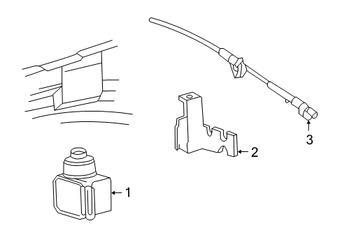 1996 Ford Explorer Cruise Control System Cruise Servo Diagram for F87Z-9C735-HA