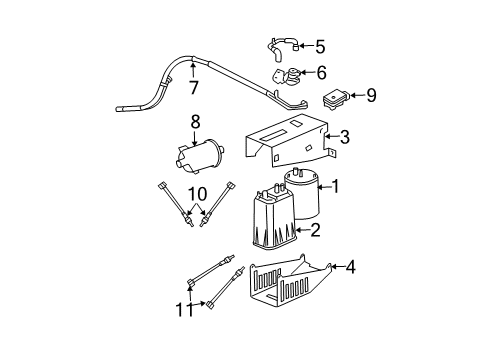 2003 Dodge Ram 3500 Powertrain Control Sensor-Temperature Sending Unit Diagram for 5093096AA