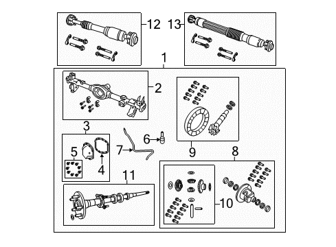2022 Jeep Wrangler Axle Housing - Rear Vent-Axle Vent Diagram for 68283299AF