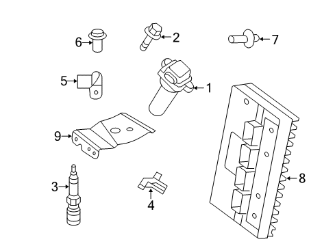 2005 Chrysler 300 Ignition System Plug Diagram for 68304015AA