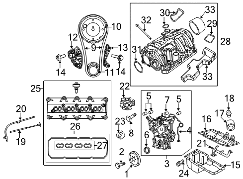 2009 Jeep Grand Cherokee Intake Manifold Engine Intake Manifold Complete Assembly Diagram for 68048131AC